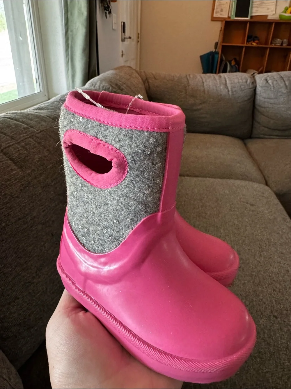 Ugg Toddler Pink Waterproof Winter Boots
